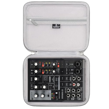 Tourmate Hard Storage Case for Yamaha AG06MK2 Mixer,Travel Case for AG06MK,Protective Hard Shell Portable Travel(Box for Sale) (AG06MK2, Black)