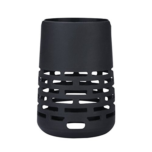 Zaracle Flexible Carry Case Protective Pouch Sleeve Cover Protector for Bose Soundlink Revolve+ Plus/Bose SoundLink Revolve+ (Series II) Bluetooth Speaker (Black)