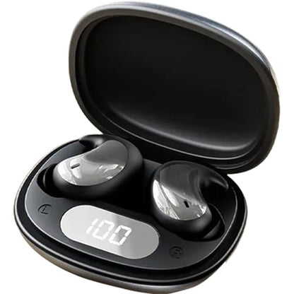 Efficient Noise Cancelling Sleep Earbuds (Obsidian Black) | Built in Sleep Mode, 2 Natural Sounds White Noise, Sleeping Earbuds - color: Obsidian Black
