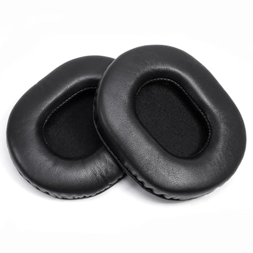 True Lambskin Ear Pads Pure Wool Headband Cushion Cover Kit Compatible with Audio Technica ATH M50X M50XBT M50RD M40X M30X M20X MSR7 SX1 Headphone (True Lambskin Kit)