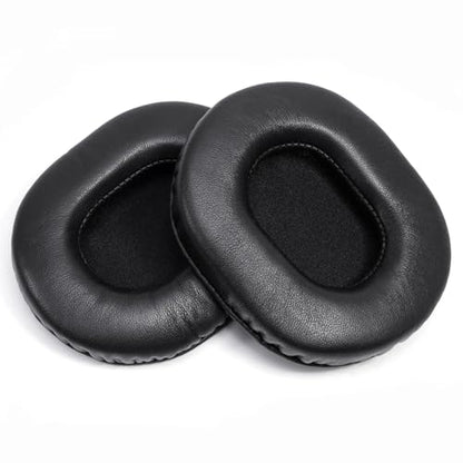 True Lambskin Ear Pads Pure Wool Headband Cushion Cover Kit Compatible with Audio Technica ATH M50X M50XBT M50RD M40X M30X M20X MSR7 SX1 Headphone (True Lambskin Kit)