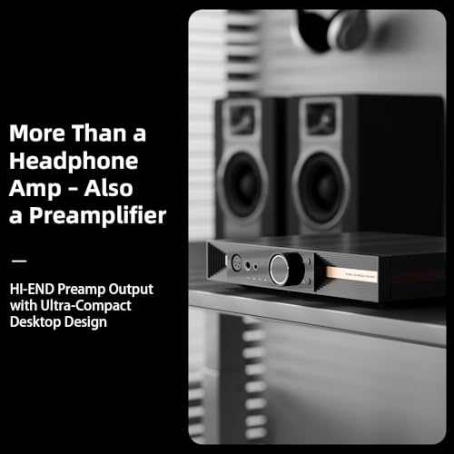SMSL V.M.V P2 MK2 (Upgraded) Hi-Res Headphone Amplifier,Full Balanced, 99-piece Op-Amp Parallel Matrix, SNR 135dB, THD+N 0.00006%, Hi-End Preamp High Output Power 16Ω/14W, 32Ω/8W, with USB Port