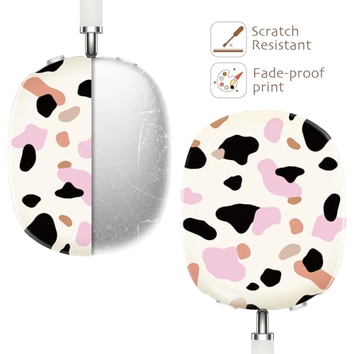 iBenzer Protective Case for AirPods Max Headphones, Ear Cups Cover for Apple AirPods Max (2024 USB-C / 2020 Lightning), MOO-velous in Palette, AP-MAX-126 - color: MOO-velous in Palette