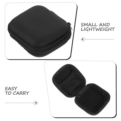 Portable EVA Earbuds Case with Zipper for Travel Organizer