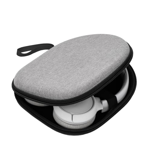 Ginsco Slim Headphone Case for On-Ear Bluetooth Headphones, Gray - color: Gray, size: On-Ear