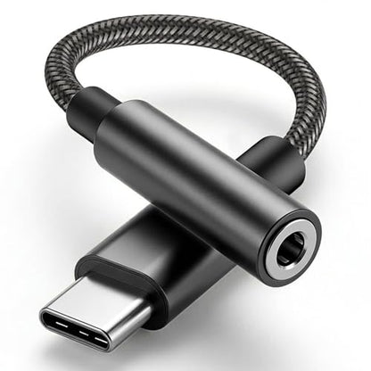 USB C to 3.5mm Audio Adapter, Type C to Aux Headphone Jack