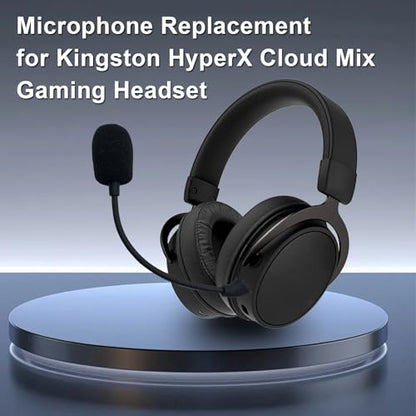 Replacement Game Mic Noise Cancelling Microphone Boom only for Kingston HyperX Mix Gaming Headset PS4 PS5 Computer PC Gaming Headsets 3.5mm Jack