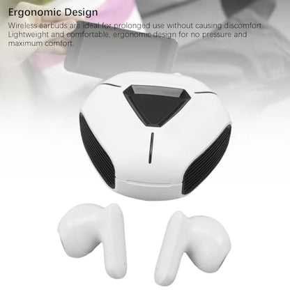 Noise Cancelling Wireless Gaming Earbuds, Bluetooth 5.2, Low Latency Technology, with All Bluetooth Enabled Devices forAndroid, foriOS