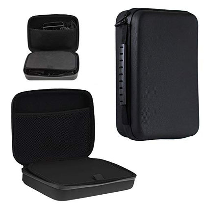 Navitech Black Heavy Duty Rugged Headphone Case Suitable for The Jabra Elite 85H