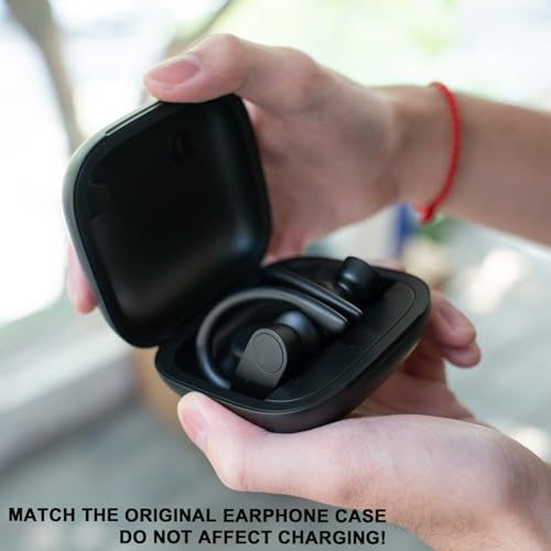 hopopwer Replacement Eartips Silicone Earbuds Buds Set for Powerbeats Pro Beats Wireless Earphone Headphones, Compatible with Beats Flex Beats X (Navy) - color: Navy