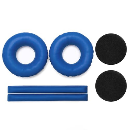 Ear Pads Headband Kit for Sennheiser HD25, HD250BT, HMD25, Blue - color: Rainbow Color
