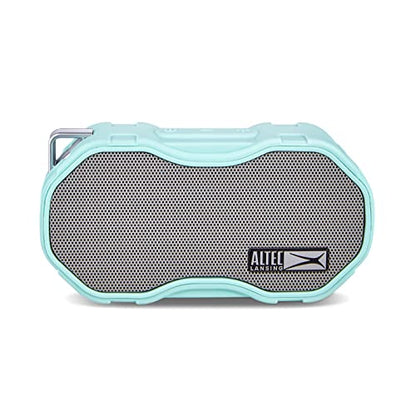 Altec Lansing - Baby Boom Waterproof Bluetooth Speaker, Wireless & Portable for Travel & Outdoor Use, Deep Bass & Loud Sound, 1 Pack (Mint) - color: Mint