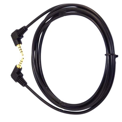 3.5mm 90Degree Angle 4Pole Stereo Audio Cable Male toMale3.28Ft | Headphone Cable 4 Pole TRRS Aux Cord 1m for Laptop Phone Microphone Tablet MP3