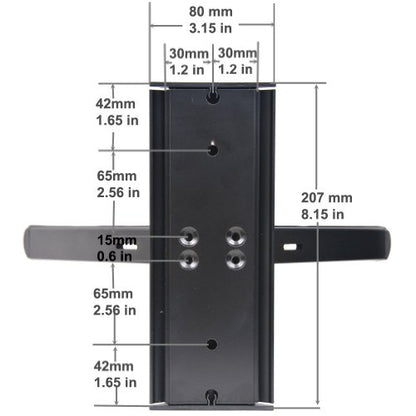 VideoSecu Adjustable AV Shelf Wall Mount Bracket for DVD Player Receiver VCR DVR Cable Box or Other Audio Component - Under TV Bracket MA1