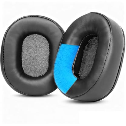 Replacement Ear Pads Cushions for Harman Kardon Fly ANC Headphones - color: Black