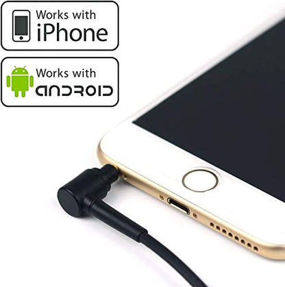 WH1000XM3 Headphone Cable Replacement Aux WH1000XM Audio Cord Compatible with Sony WH-1000XM4 WH-1000xm5 MDR-100ABN WH-H900N MDR-1A Headphones - color: Black