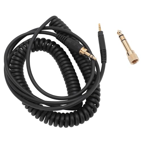 Coiled Headphone Cable Replacement Sound Cord for HD598 HD599 HD569 HD579 HD558 HD518 1. to with 2.5mm to 3.5mm and 6.35mm Plug OFC Stereo AUX Cord