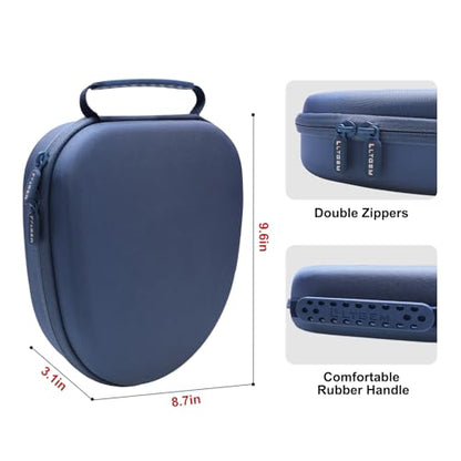 Case for Sony WH-CH720N/WH-CH520 Noise Canceling Wireless Headphones Black | Hard Carrying Travel Case for Sony WH-CH720N/WH-CH520 Noise Canceling Wireless Headphones - color: Black 1