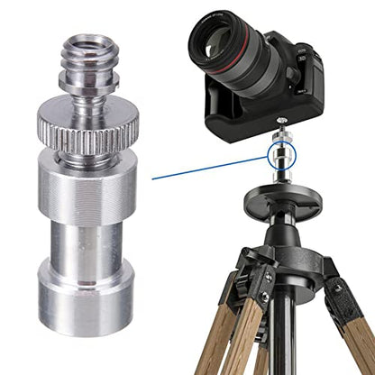 16PCS Camera Screws Mount Set 1/4 Inch and 3/8 Inch Threaded Converter Screws Adapter Flash Shoe Mount for DSLR Camera/Tripod/Monopod/Ballhead/Flash Light/Quick Release Plate