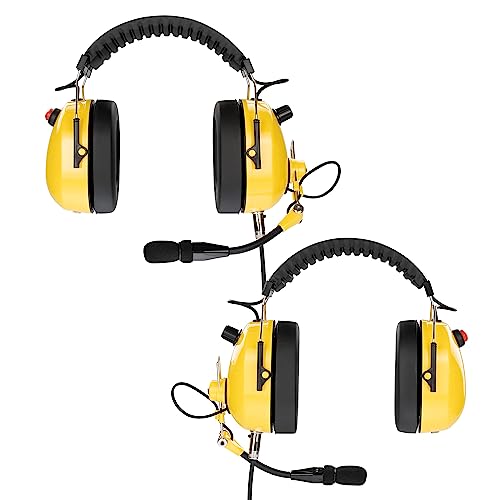 Arrowmax AHDH0042-YW-M9 Noise Cancelling Headset Compatible with Motorola Radios APX6000 APX7000 APX8000 XPR6350 XPR6550 XPR7550 XPR7350e XPR7550e XPR7580e APX 6000 7000 8000 XPR 6550 7550 7550e with