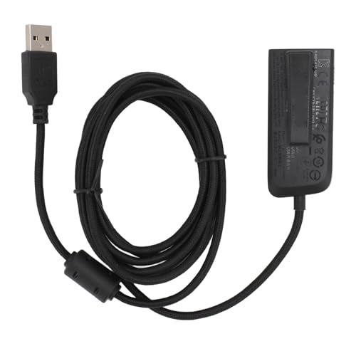 USB to 3.5mm Jack Audio Adapter, External USB Sound Card with Volume Control, Virtual 7.1 Surround Sound, USB Adapter for Cloud II Gaming Headset, Compatible with PC