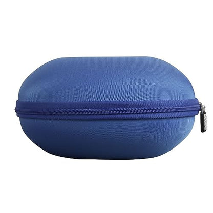 adada Hard Travel Case for iClever HS19 / iClever BTH12 Kids Headphones (outer Blue + Inner Red) - color: uter Blue + Inner Red