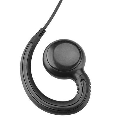 Surveillance Headset Walkie Talkie Earpiece with Mic Compatible for Kenwood BF-F8HP UV-5R UV82 TK-3160 TK-3302U-K TK-3402U16P Two Way Radio - style: C type