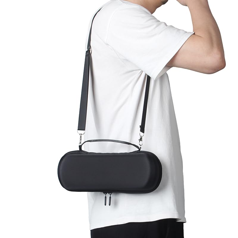 Harman Kardon Luna Speaker Case, Hard Shell Travel Case with Shoulder Strap (Inner Grey) - color: Inner Grey