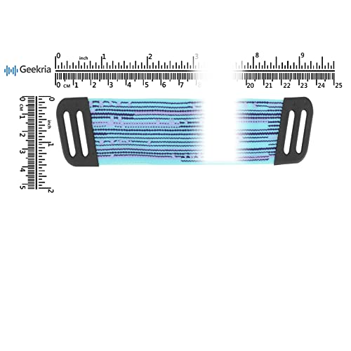 Geekria Mesh Fabric Headband Pad Compatible with Logitech G733, G335, G535 Headphones, Replacement Band Repair Part (Purple/Mint Green) - color: Purple / Mint Green