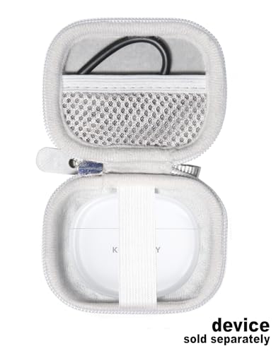 Case for King Lucky i121 Clip on Earbuds Open Ear 5.4 Headphones (White) - color: White