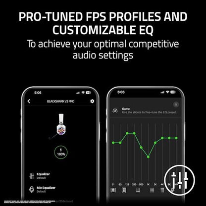 Razer BlackShark V3 Pro Wireless ANC Xbox Gaming Headset, 2XKO Edition | Full Band Mic, 50mm Drivers, 2.4 GHz, Bluetooth, USB, 3.5mm, Works with PC, Mac, PS5, Nintendo Switch, 70 Hr Battery - color: 2XKO Edition, style: Xbox