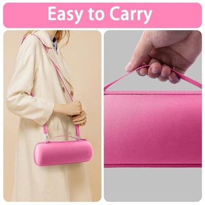 Hard Case for JBL Flip 7 Portable Wireless Bluetooth Speaker - color: Pink Case