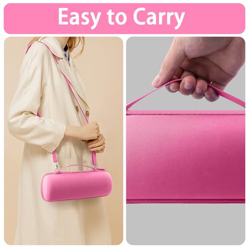 Hard Case for JBL Flip 7 Portable Wireless Bluetooth Speaker - color: Pink Case