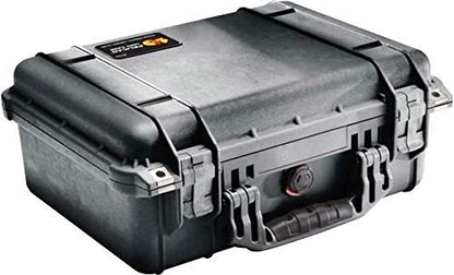 Pelican 1450 Case With Foam (Black) - color: Black, style: With Foam