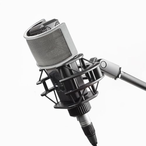 Mic Pop Filter Windscreen for Condenser Microphones 45-63mm