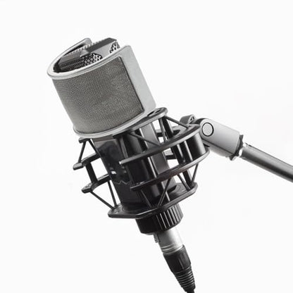 Mic Pop Filter Windscreen for Condenser Microphones 45-63mm