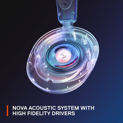 SteelSeries Arctis Nova 1 Multi-System Gaming Headset — Hi-Fi Drivers — 360° Spatial Audio — Comfort Design — Durable — Ultra Lightweight — Noise-Cancelling Mic — PC, PS5/PS4, Switch, Xbox - Black - color: Black, style: Nova 1