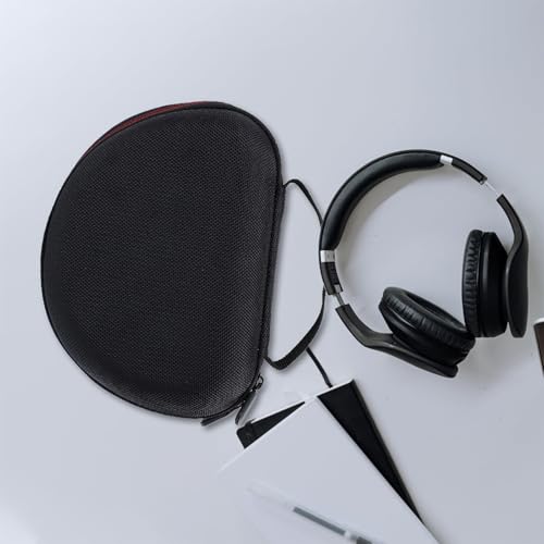 Headset Storage Box with Handle, Hard Protective Carrying Case for Over-Ear Headphones, Portable Headset Protection Holder for Traveling and Daily Use