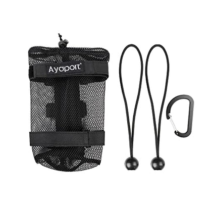Ayaport Speaker Mount Holder Golf Cart Speaker Strap Fits Most Portable Sound Bar Round Cylindrical Speakers Radio, Golf Cart Accessories Applicable to Railing, Frame, Bike Handlebar (Medium) - size: Medium