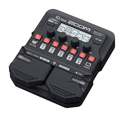 Zoom G1 Four Guitar Multi-Effects Processor - size: Processor Pedal, style: G1 FOUR