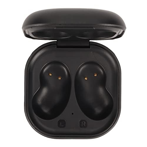 Wireless Earbuds Charging Case, Replacement Charger Dock with 3.3ft USB-C Cable and 600mAh Battery, for Compatible Wireless Earbuds, Black