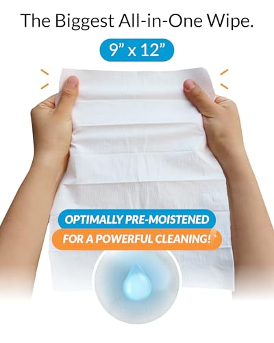 iCloth XL Screen Cleaning Wipes, Lint-Free and Streak-Free, Fast-Drying, Removes Dust, Fingerprints, and Smudges (100 XL Wipes) - size: 1 Count (Pack of 100)