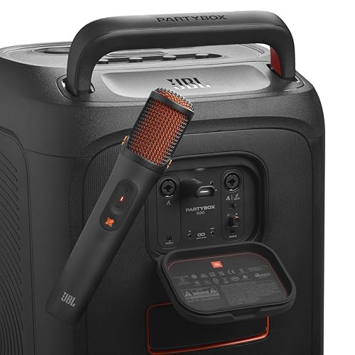 JBL EasySing Mics - Real-Time Vocal Removal - Black