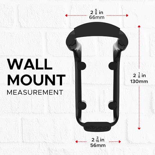 Move Speaker Wall Mount Bracket, Weatherproof, Black | Compatible with Sonos Move & Move 2, Including Mounting Accessories - color: Black