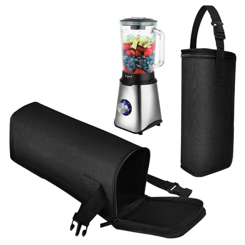 Blender Carrying Case Bag Hand Strap Compact Container | Nylon Blender Carrying Case Travel Sleeve Cover Hand Shaker Container Pouch for Outdoor Picnic Vacation Kitchen Indoor
