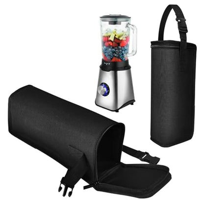 Blender Carrying Case Bag Hand Strap Compact Container | Nylon Blender Carrying Case Travel Sleeve Cover Hand Shaker Container Pouch for Outdoor Picnic Vacation Kitchen Indoor