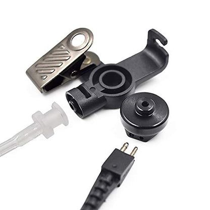XTS2500 Earpiece for Motorola Radio XTS5000 XTS3000 Walkie Talkie with Acoustic Tube and Mic&PTT Surveillance Headset - style: General Style