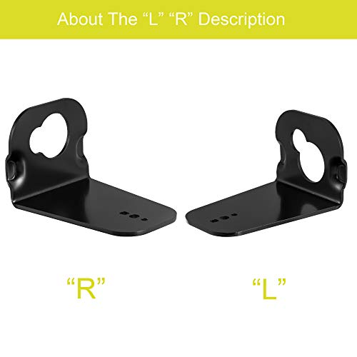 Soundbar Wall Mount Bracket for Samsung HW-M360 HW-K550 HW-M550 HW-K650 HW-K430 HW-K335 HW-K651 HW-K450 Sound bar Speaker with Screws