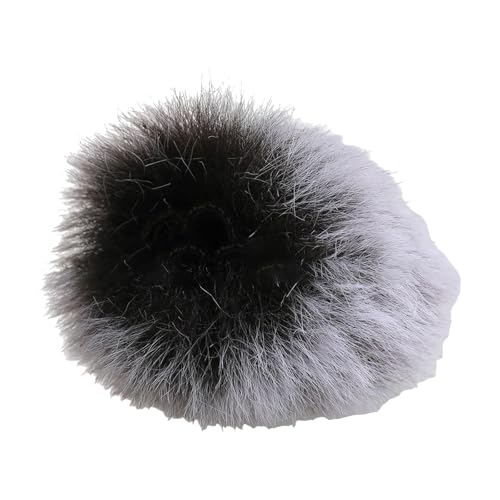 Outdoor VLOG Camera Windproof Noise Reduction Microphone Furry Cover for ZV1 ZV1F ZVE10 ZVE1 Microphone Hair Cover