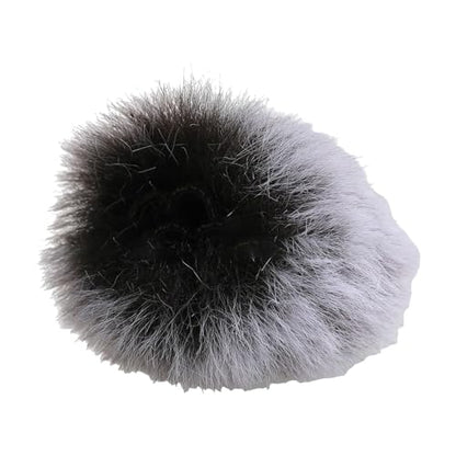 Outdoor VLOG Camera Windproof Noise Reduction Microphone Furry Cover for ZV1 ZV1F ZVE10 ZVE1 Microphone Hair Cover